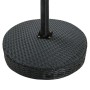 Black synthetic rattan garden table 60.5x106 cm by , Garden tables - Ref: Foro24-45856, Price: 103,90 €, Discount: %