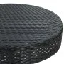 Black synthetic rattan garden table 60.5x106 cm by , Garden tables - Ref: Foro24-45856, Price: 107,52 €, Discount: %