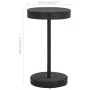 Black synthetic rattan garden table 60.5x106 cm by , Garden tables - Ref: Foro24-45856, Price: 107,52 €, Discount: %