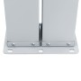 Anthracite gray retractable side awning 140x1000 cm by , Umbrellas - Ref: Foro24-48486, Price: 119,20 €, Discount: %