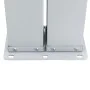 Anthracite gray retractable side awning 140x1000 cm by , Umbrellas - Ref: Foro24-48486, Price: 105,61 €, Discount: %
