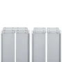 Anthracite gray retractable side awning 140x1000 cm by , Umbrellas - Ref: Foro24-48486, Price: 105,61 €, Discount: %