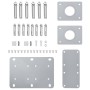 Anthracite gray retractable side awning 140x1000 cm by , Umbrellas - Ref: Foro24-48486, Price: 119,20 €, Discount: %