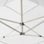 Professionelles Faltzelt aus weißem Aluminium, 2 x 2 m von , Zelte und Pavillons - Ref: Foro24-48929, Preis: 140,01 €, Rabatt: %