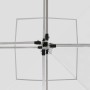 Professionelles Faltzelt aus weißem Aluminium, 2 x 2 m von , Zelte und Pavillons - Ref: Foro24-48929, Preis: 140,01 €, Rabatt: %