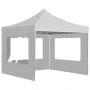 Carpa plegable profesional con paredes aluminio blanco 2x2 m de , Carpas y cenadores - Ref: Foro24-48934, Precio: 174,09 €, D...