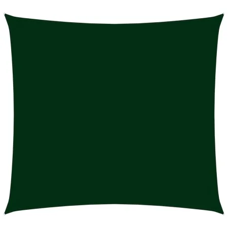 Square sail awning Oxford fabric dark green 4x4 m by , Umbrellas - Ref: Foro24-135469, Price: 52,44 €, Discount: %