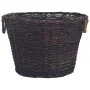 Set of stackable firewood baskets 3 pcs dark brown willow by vidaXL, Firewood bags and holders - Ref: Foro24-286986, Price: 1...