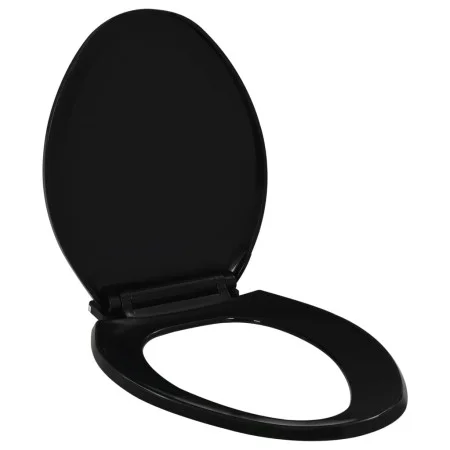 Black Quick Release Soft Close Toilet Lid by , Toilet and bidet seats - Ref: Foro24-145020, Price: 23,27 €, Discount: %
