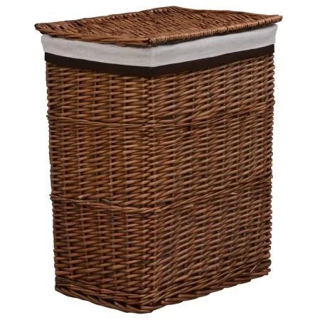 Brown Willow Laundry Basket by vidaXL, Laundry baskets - Ref: Foro24-286979, Price: 79,64 €, Discount: %