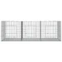 Jaula para conejos 3 paneles hierro galvanizado 163x79x54 cm de , Jaulas y habitáculos para animales pequeños - Ref: Foro24-1...