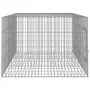 Jaula para conejos 3 paneles hierro galvanizado 163x79x54 cm de , Jaulas y habitáculos para animales pequeños - Ref: Foro24-1...