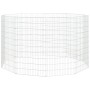 Rabbit cage 10 galvanized iron panels 54x100 cm by , Cages and habitats for small animals - Ref: Foro24-171583, Price: 66,94 ...