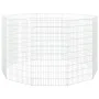 Rabbit cage 10 galvanized iron panels 54x100 cm by , Cages and habitats for small animals - Ref: Foro24-171583, Price: 64,13 ...