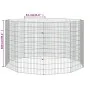Rabbit cage 10 galvanized iron panels 54x100 cm by , Cages and habitats for small animals - Ref: Foro24-171583, Price: 64,13 ...