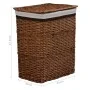 Brauner Wäschekorb aus Weide von vidaXL, Wäschekörbe - Ref: Foro24-286979, Preis: 79,64 €, Rabatt: %
