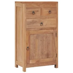 Solid teak wood sideboard 50x30x90 cm by , Sideboards - Ref: Foro24-287237, Price: 260,42 €, Discount: %