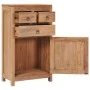 Aparador de madera maciza de teca 50x30x90 cm de , Aparadores - Ref: Foro24-287237, Precio: 258,44 €, Descuento: %