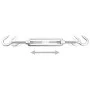 Sail awning accessory set 9 pcs stainless steel by , Accessories for awnings - Ref: Foro24-310246, Price: 23,84 €, Discount: %