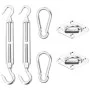 Mounting kit for sail awning 6 pieces stainless steel by , Accessories for awnings - Ref: Foro24-310250, Price: 23,56 €, Disc...