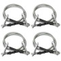 Seile mit Karabiner 4 Gummieinheiten von , Zubehör für Markisen - Ref: Foro24-310252, Preis: 21,73 €, Rabatt: %