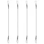 Ropes with carabiner 4 rubber units by , Accessories for awnings - Ref: Foro24-310252, Price: 21,26 €, Discount: %