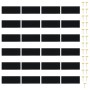 Moskitonetze für Türen Magnetblock 2 Stück schwarz 220x110 cm von , Moskitonetze für Fenster - Ref: Foro24-314688, Preis: 19,...