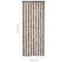 Beige and light brown chenille mosquito net curtain 120x220 cm by , Mosquito nets for windows - Ref: Foro24-315122, Price: 71...