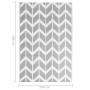 Grauer PP-Außenteppich 120x180 cm von , Outdoor-Protektoren - Ref: Foro24-316949, Preis: 31,62 €, Rabatt: %