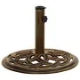 Bronze cast iron parasol base 44x44x31 cm by , Umbrella bases - Ref: Foro24-317758, Price: 58,49 €, Discount: %