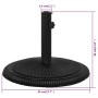 Black cast iron parasol base 45x45x30 cm by , Umbrella bases - Ref: Foro24-317772, Price: 68,05 €, Discount: %