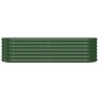 Green powder coated steel planter 152x40x36cm by , Pots and planters - Ref: Foro24-318868, Price: 48,67 €, Discount: %