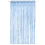Blauer Makramee-Vorhang aus Baumwolle, 140 x 240 cm von , Vorhänge und Gardinen - Ref: Foro24-323988, Preis: 42,56 €, Rabatt: %