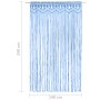 Blauer Makramee-Vorhang aus Baumwolle, 140 x 240 cm von , Vorhänge und Gardinen - Ref: Foro24-323988, Preis: 42,56 €, Rabatt: %