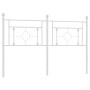 Cabecero de metal blanco 160 cm de , Cabeceros y pies de cama - Ref: Foro24-374423, Precio: 45,65 €, Descuento: %