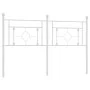 Cabecero de metal blanco 160 cm de , Cabeceros y pies de cama - Ref: Foro24-374423, Precio: 44,92 €, Descuento: %