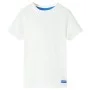 Camiseta infantil color crudo 116 de , Camisetas para niños - Ref: Foro24-12396, Precio: 7,99 €, Descuento: %