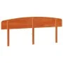 Cabecero de cama madera maciza de pino marrón cera 180 cm de , Cabeceros y pies de cama - Ref: Foro24-842493, Precio: 55,53 €...
