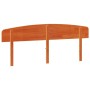 Wax brown solid pine wood bed headboard 180 cm by , Headboards and footboards - Ref: Foro24-842493, Price: 56,27 €, Discount: %