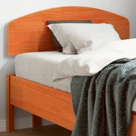 Bettkopfteil aus massivem Kiefernholz in Wachsbraun, 90 cm von , Kopf- und Fußteile - Ref: Foro24-842521, Preis: 40,14 €, Rab...
