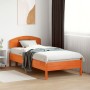 Bettkopfteil aus massivem Kiefernholz in Wachsbraun, 90 cm von , Kopf- und Fußteile - Ref: Foro24-842521, Preis: 40,96 €, Rab...