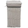 Wäschekorb aus weißer Weide von vidaXL, Wäschekörbe - Ref: Foro24-286978, Preis: 88,39 €, Rabatt: %