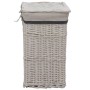 Wäschekorb aus weißer Weide von vidaXL, Wäschekörbe - Ref: Foro24-286978, Preis: 90,00 €, Rabatt: %