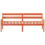 Wax brown solid pine wood sofa bed 75x190 cm by , Beds and slatted bases - Ref: Foro24-842845, Price: 106,48 €, Discount: %