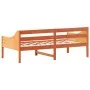Wachsbraunes Schlafsofa aus massivem Kiefernholz, 75 x 190 cm von , Betten und Lattenroste - Ref: Foro24-842845, Preis: 103,2...