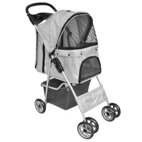 Folding stroller for pets dog/cat gray by vidaXL, pet strollers - Ref: Foro24-170910, Price: 89,01 €, Discount: %