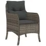Garden dining set 7 pieces and gray synthetic rattan cushions by , Garden sets - Ref: Foro24-3211884, Price: 806,15 €, Discou...