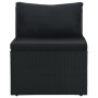 4-piece garden furniture set and black synthetic rattan cushions by vidaXL, Outdoor sofas - Ref: Foro24-47811, Price: 527,66 ...
