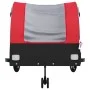 Black and red iron bicycle trailer 45 kg by , Bicycle trailers - Ref: Foro24-94153, Price: 101,72 €, Discount: %