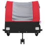 Schwarz-roter Fahrradanhänger aus Eisen, 45 kg von , Fahrradanhänger - Ref: Foro24-94153, Preis: 103,49 €, Rabatt: %
